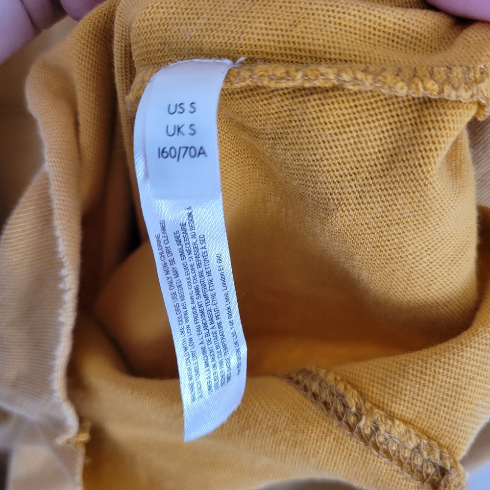 Urban Outfitters Yellow Sleeveless Wide-Leg Jumpsuit with Pockets - Picture 6 of 6